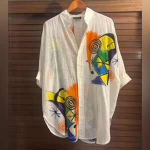 Dilemma New York Abstract Art Top